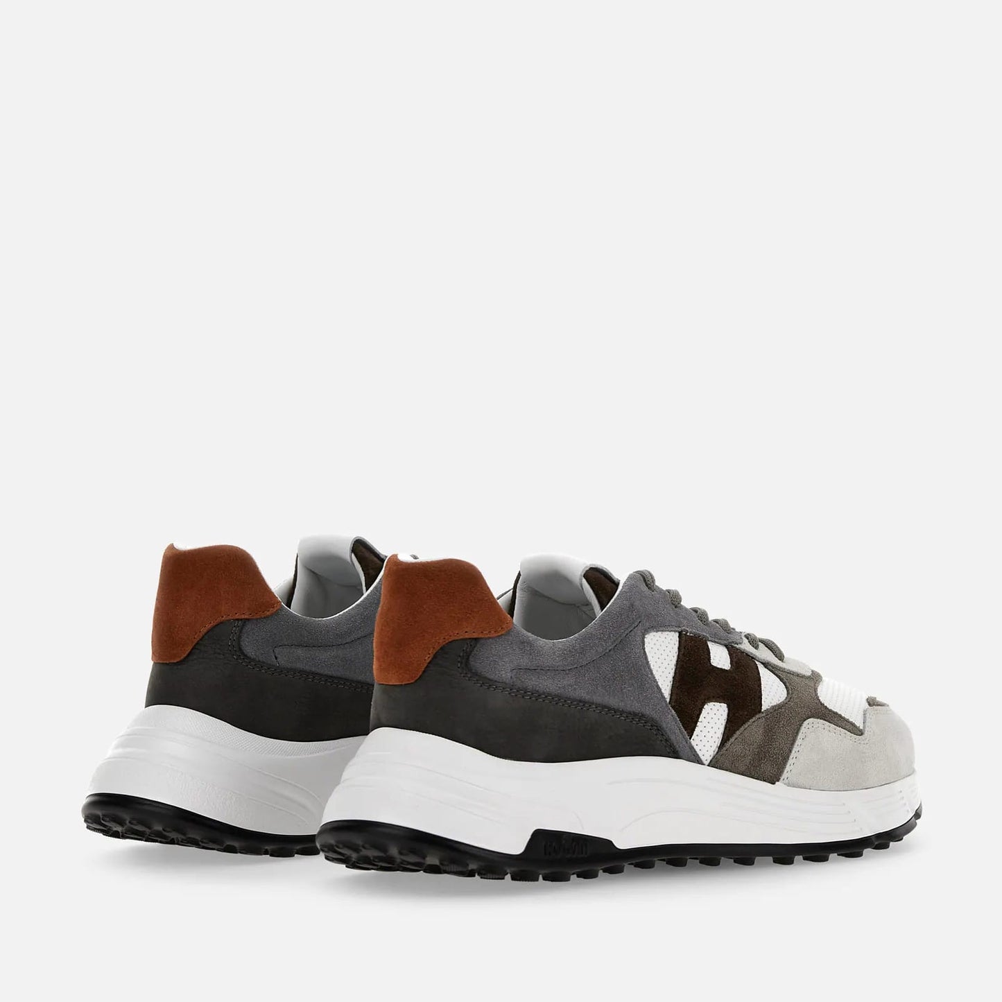 sneakers hogan hyperlight uomo beige brown