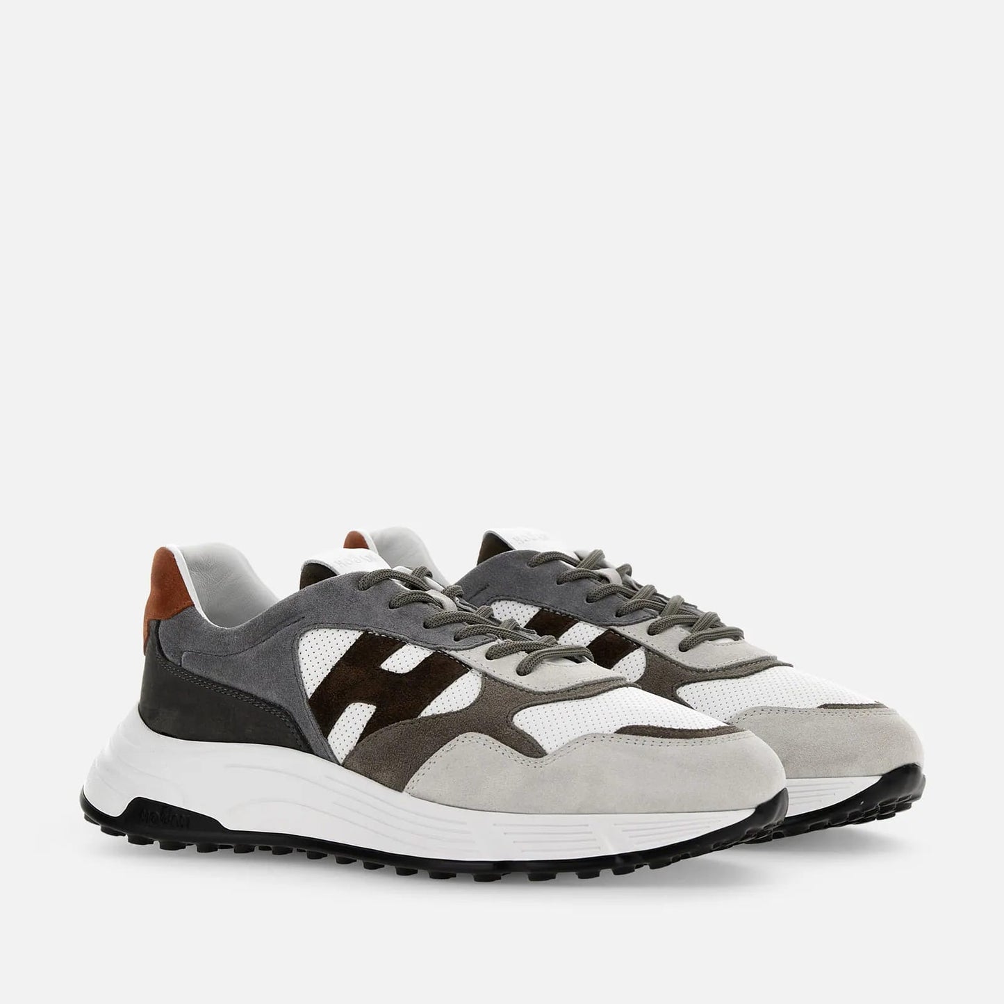 sneakers hogan hyperlight uomo beige brown