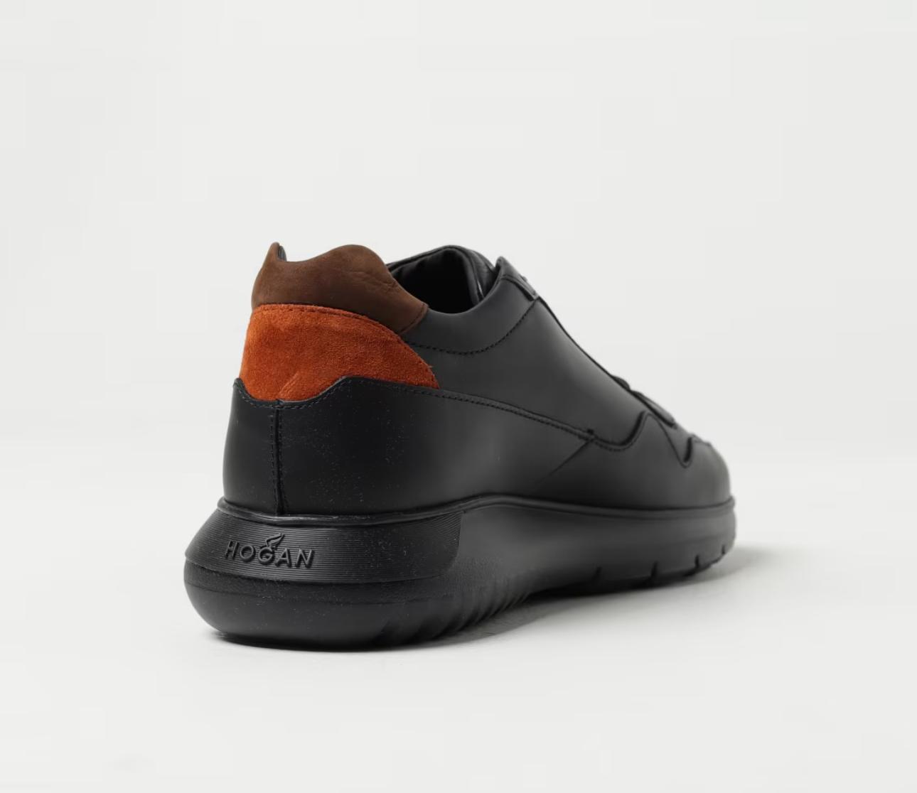 Sneakers interactive 3 uomo black orange