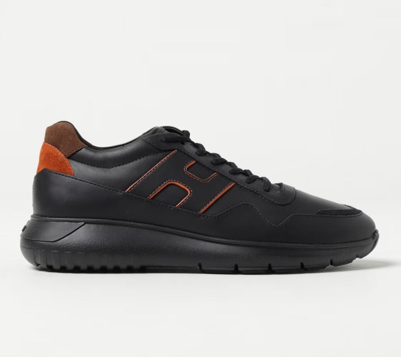 Sneakers interactive 3 uomo black orange