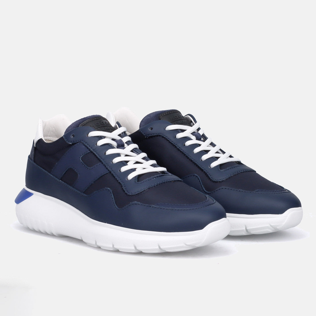 sneakers interactive 3 uomo blue  blue white