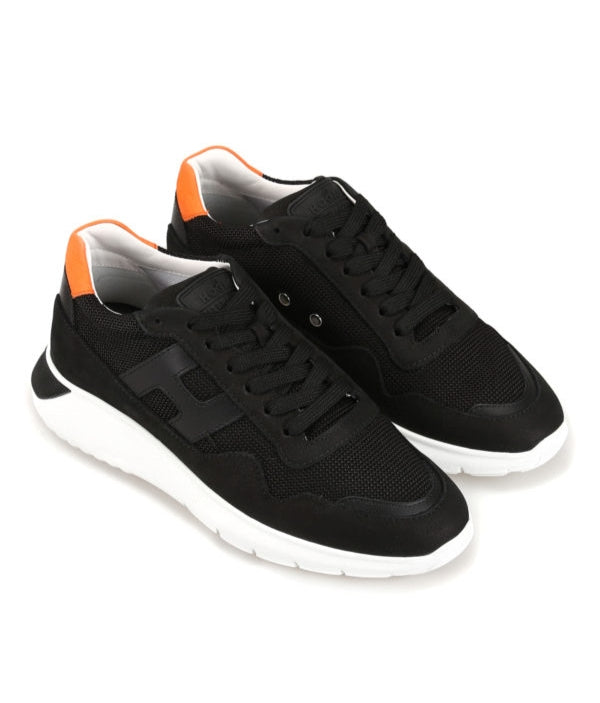 sneakers interactive 3 uomo black orange