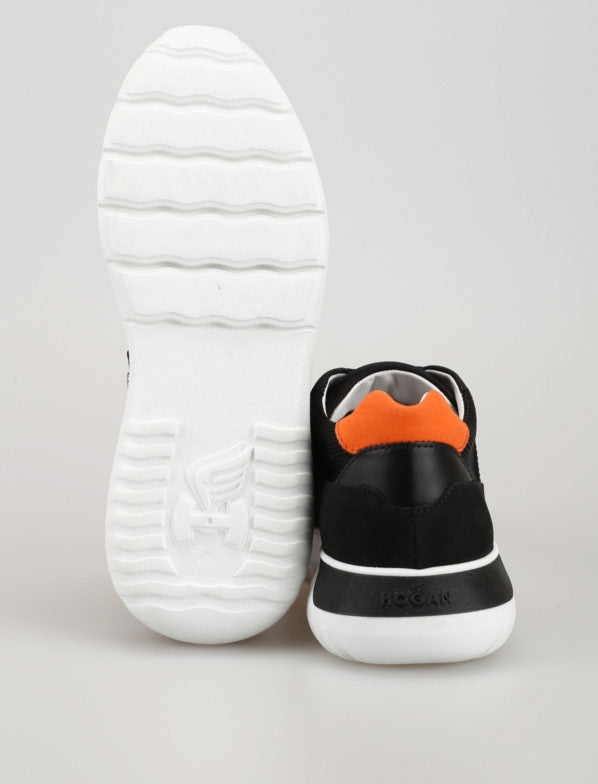 sneakers interactive 3 uomo black orange