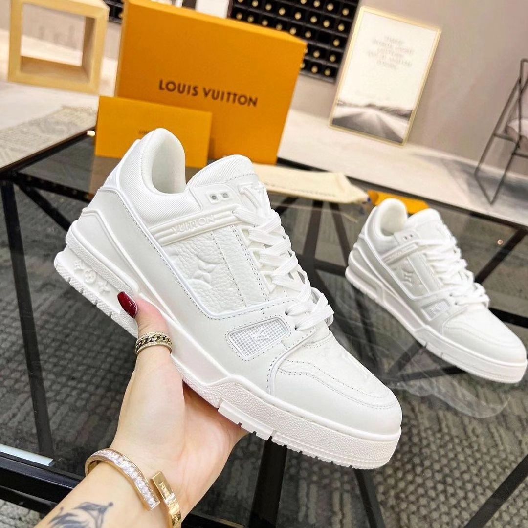 Sneakers LV trainer white