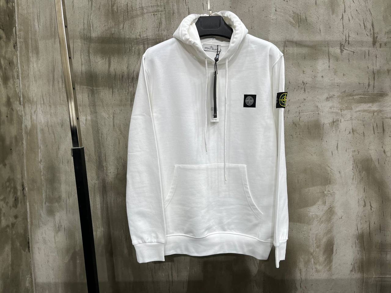 felpa Stone island con cappuccio